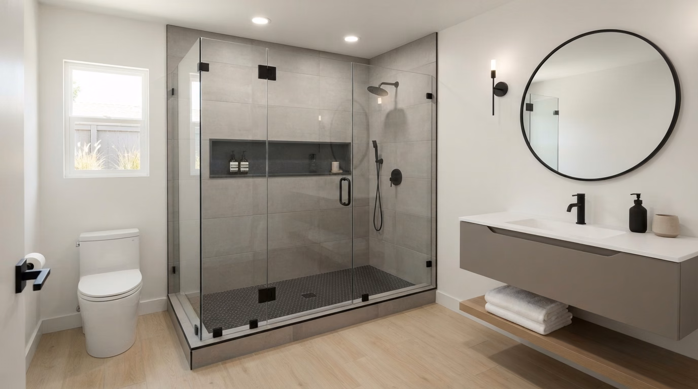 Tub to Shower About in Orange County.