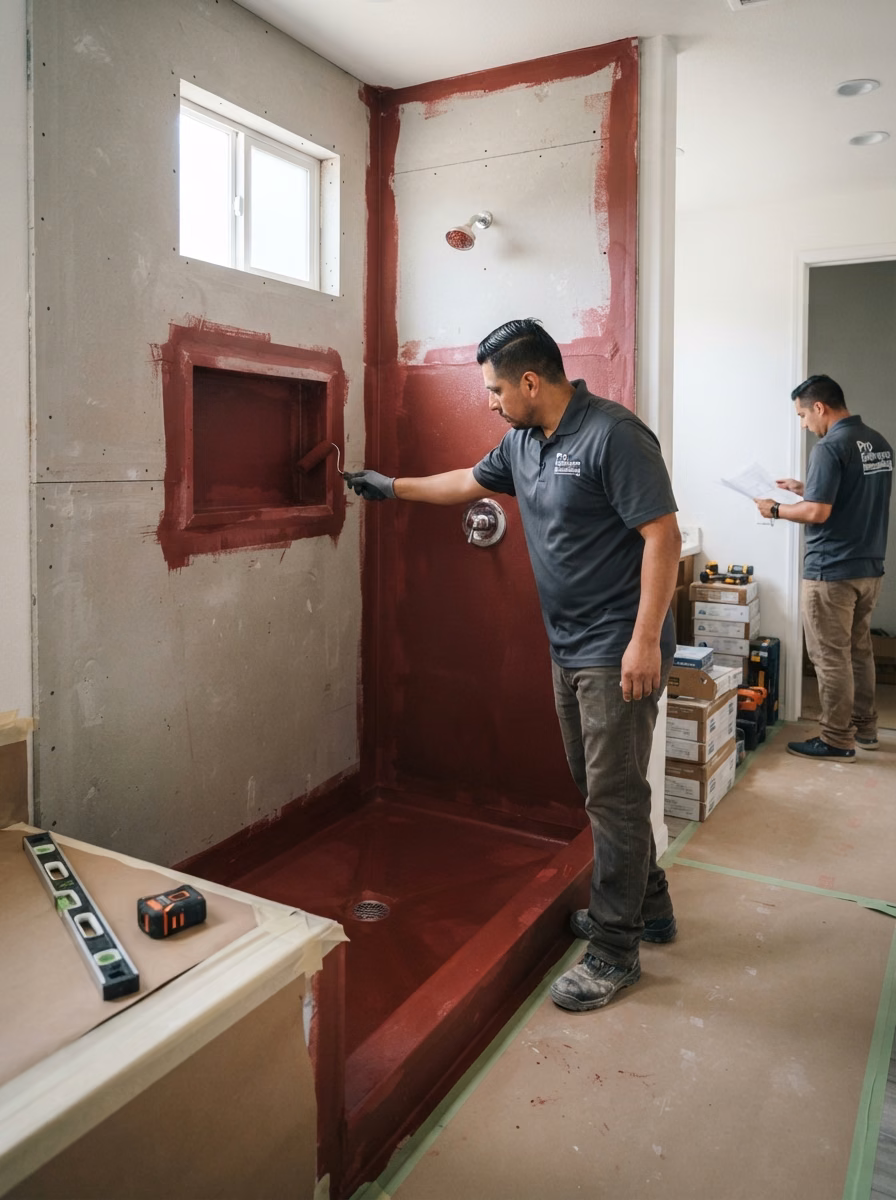 Bathroom Remodel Ready to Start in Orange County.