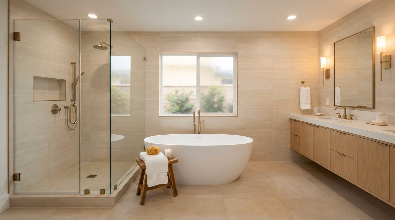 Bathtub in Orange County.