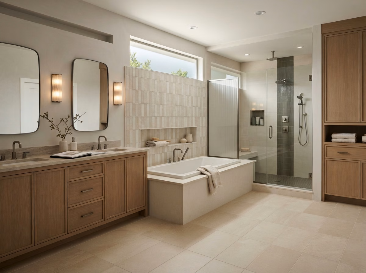 Start Bathroom Project in Orange County.