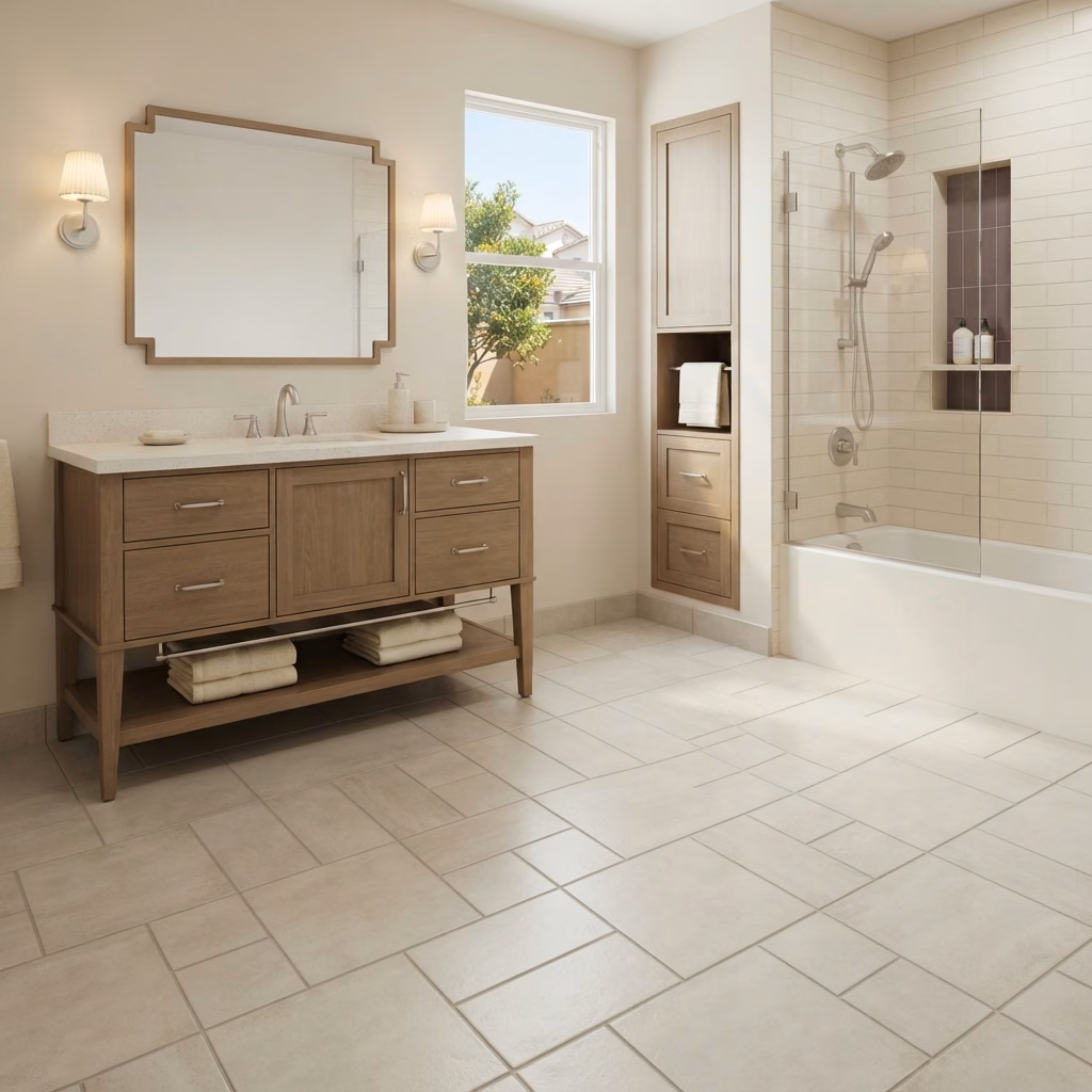 Ceramic Tile Flooring in Orange County.