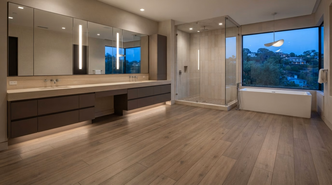 Porcelain Tile Flooring in Orange County.