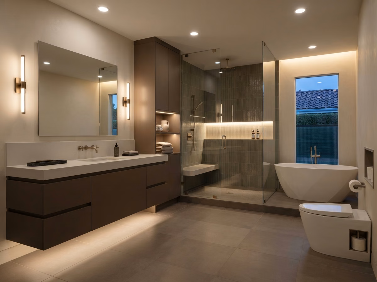 Accent Niche Lighting in Orange County.