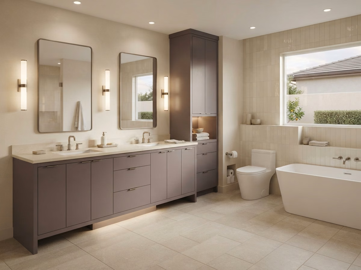 Vanity Lighting in Orange County.