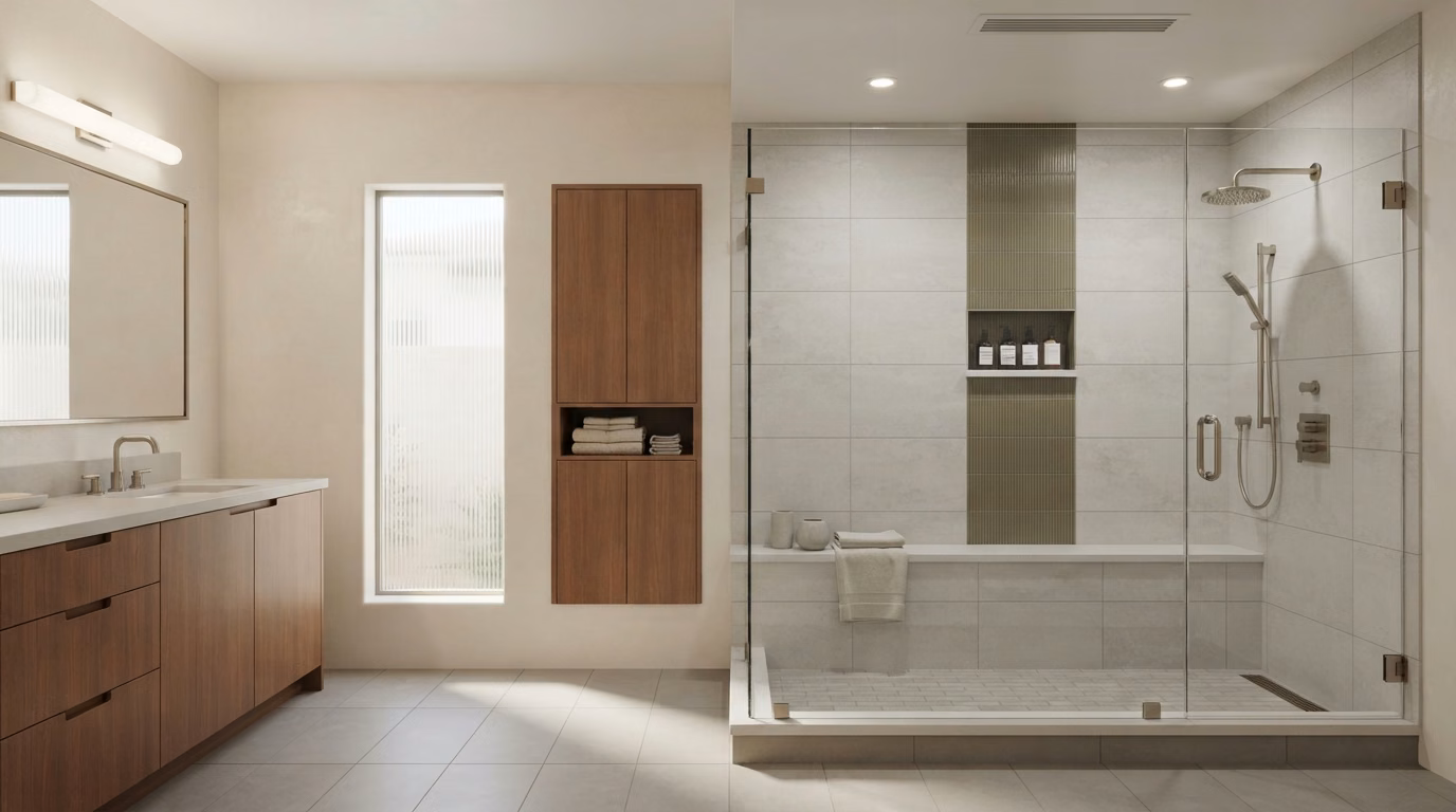 Shower remodeling service guide in Orange County.