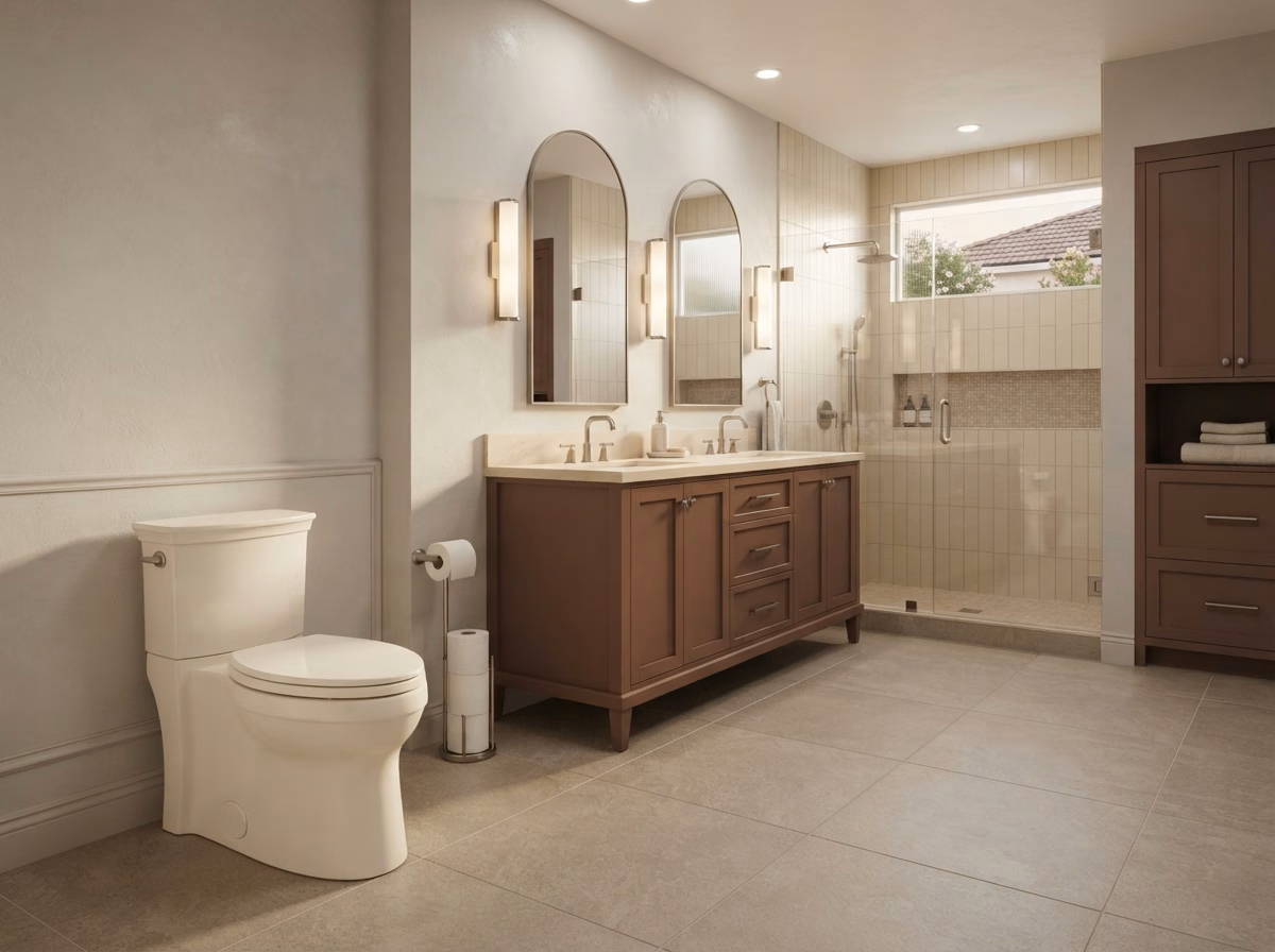 Comfort Height Toilet in Orange County.