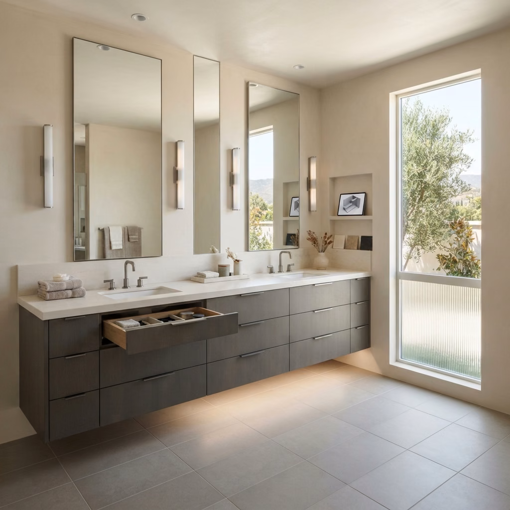 Vanity Installation FAQ in Orange County.