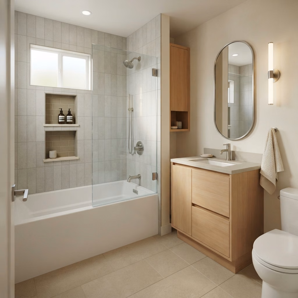 Alcove Tub Replacement Costa Mesa in Orange County.
