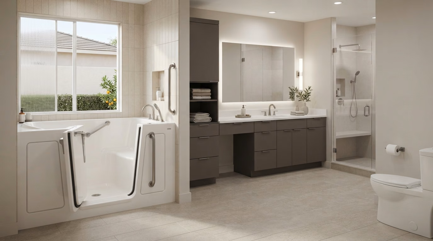 Bariatric Walk in Tub in Orange County.