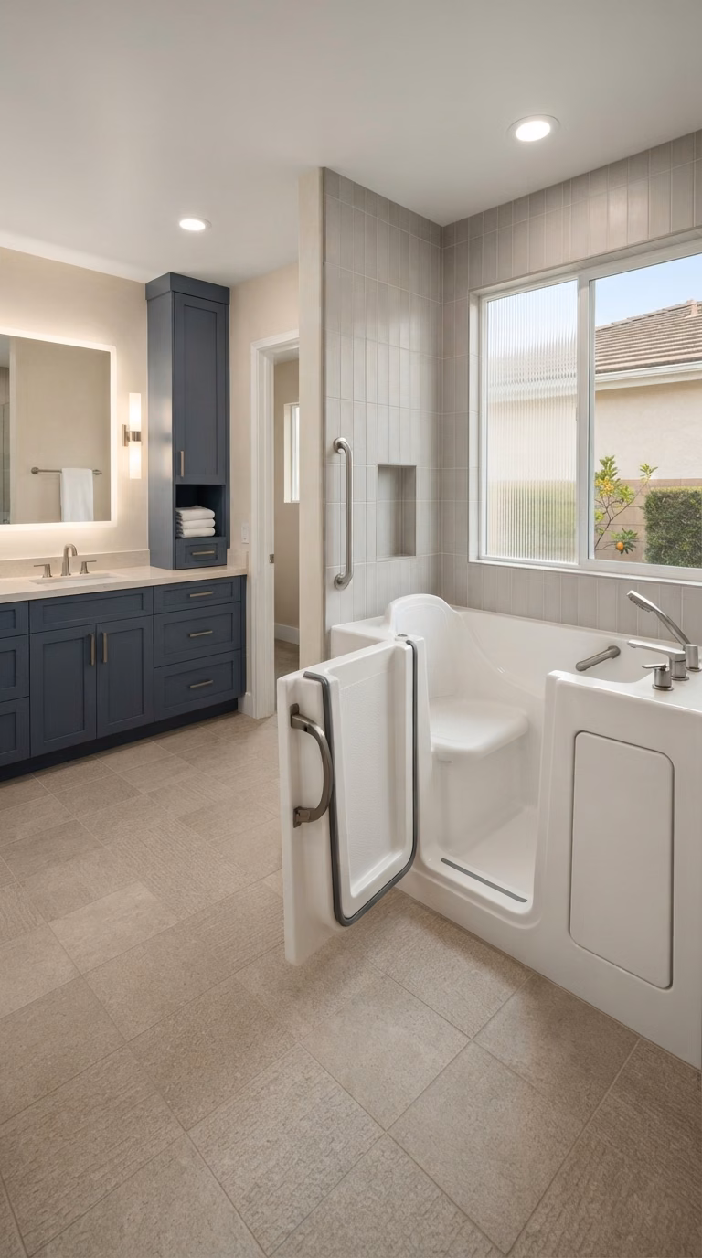 Walk in Tub FAQ in Orange County.